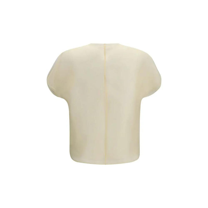 Khaite Sample Sale | Khaite Beige Silk Shirt - | Designer outlet