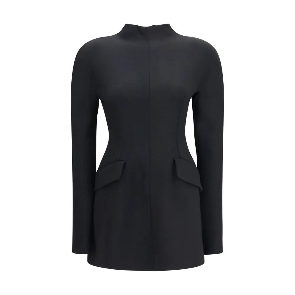 Max Mara Sample Sale | Max Mara Black Polyamide Casual Dress - | Designer outlet