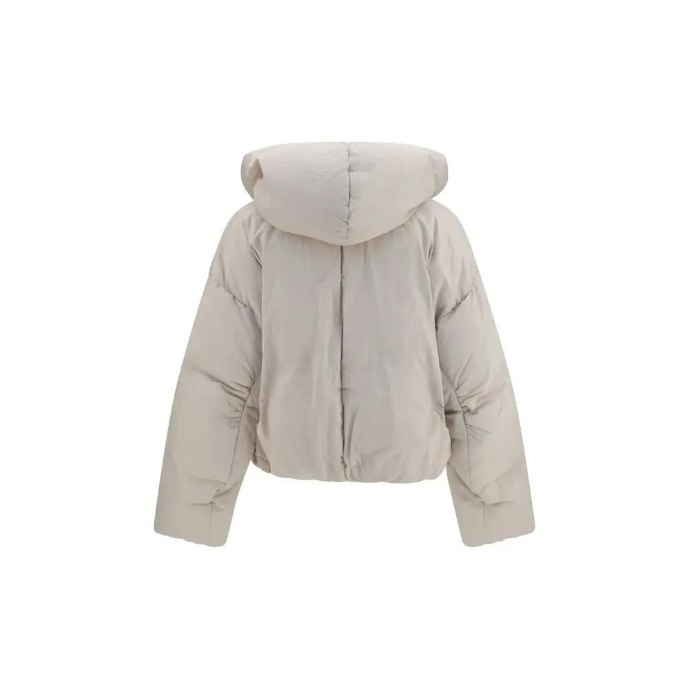 Max Mara Sample Sale | Max Mara Gray Polyamide Full-Length Jacket - | Designer outlet