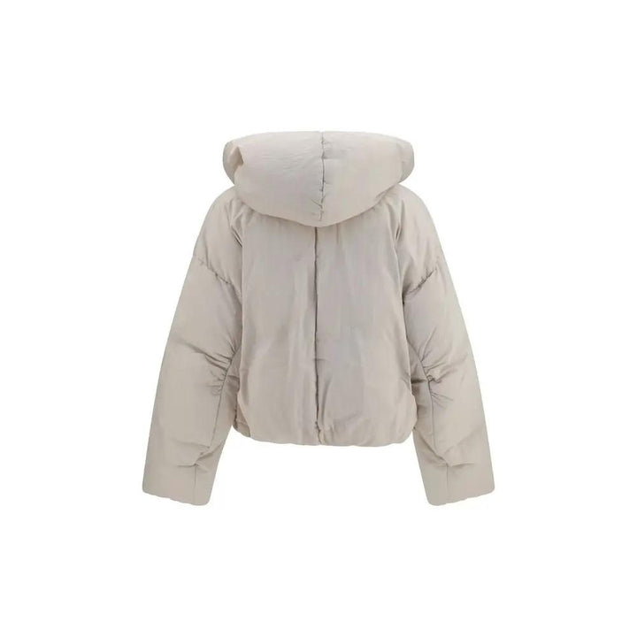 Max Mara Sample Sale | Max Mara Gray Polyamide Full-Length Jacket - | Designer outlet