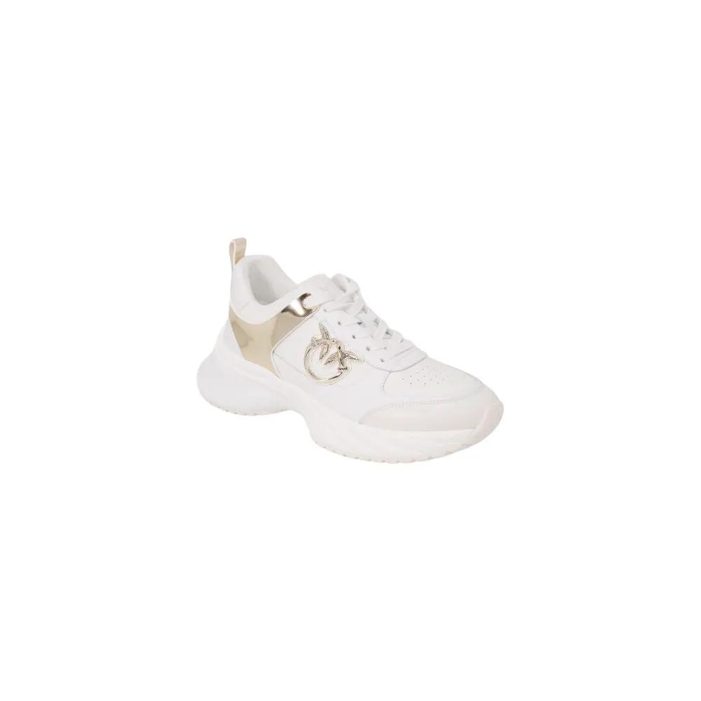 PINKO Sample Sale | PINKO White Leather Sneakers - | Designer outlet