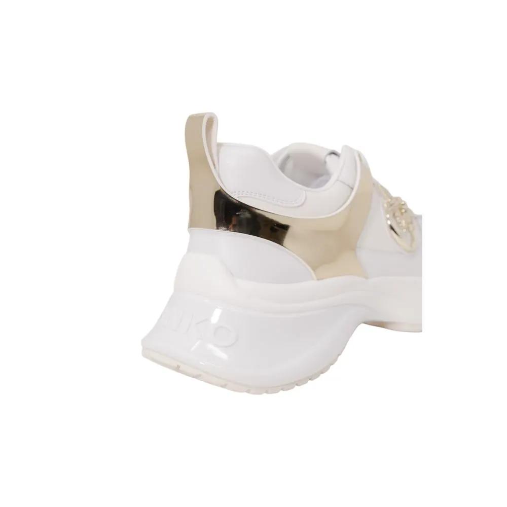 PINKO Sample Sale | PINKO White Leather Sneakers - | Designer outlet