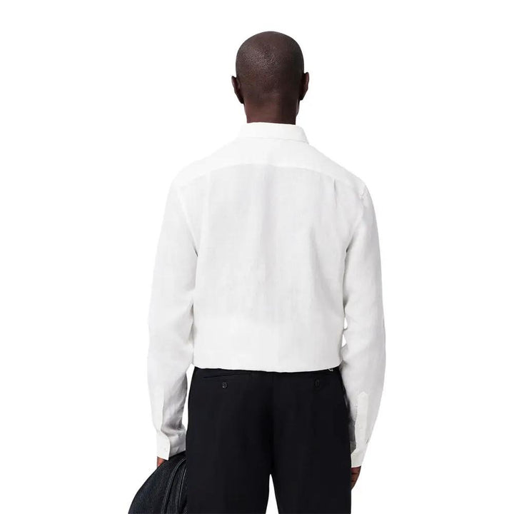 Lacoste Sample Sale | Lacoste White Linen Shirt - | Designer outlet