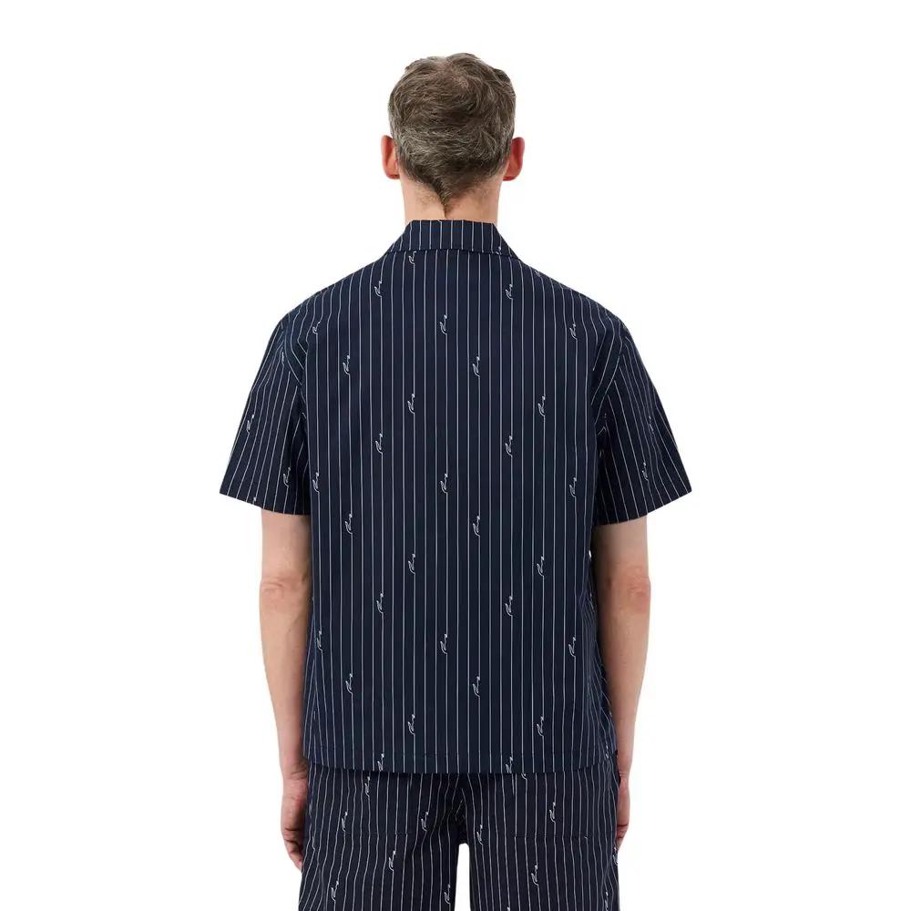 Lacoste Sample Sale | Lacoste Black Cotton Shortsleeve Shirt - | Designer outlet