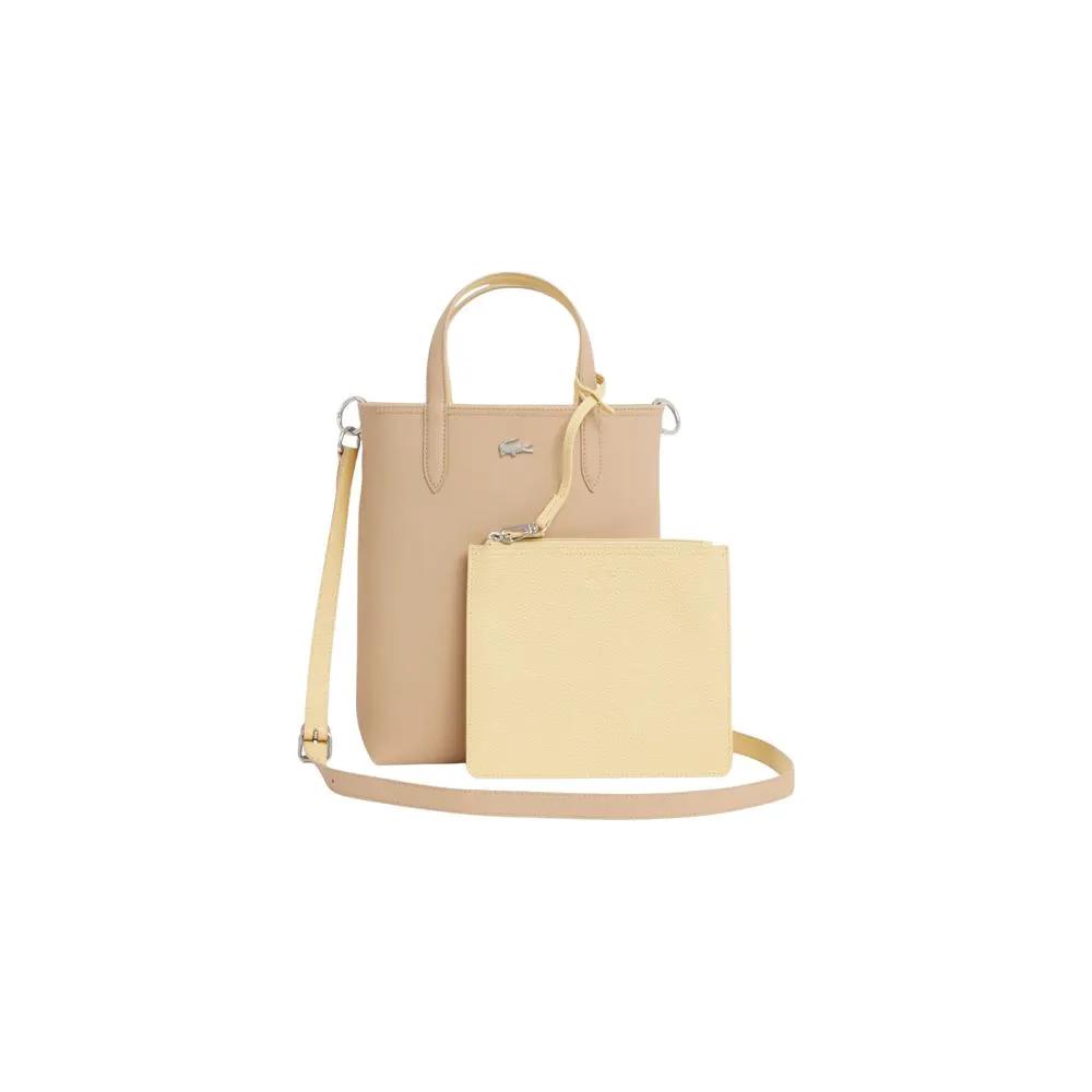 Lacoste Sample Sale | Lacoste Beige Leather Handbag - | Designer outlet