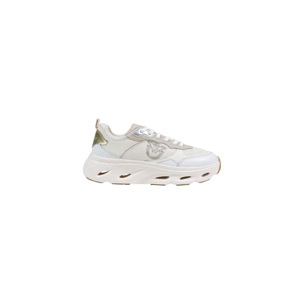PINKO Sample Sale | PINKO White Leather Chunky Sneakers - | Designer outlet