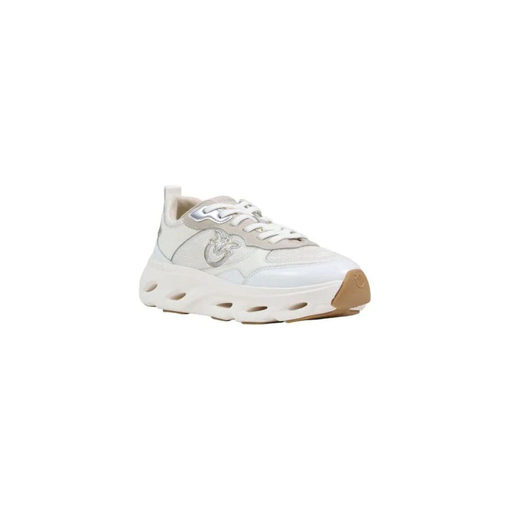 PINKO Sample Sale | PINKO White Leather Chunky Sneakers - | Designer outlet