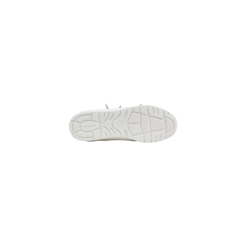 PINKO Sample Sale | PINKO White Leather Sneakers - | Designer outlet
