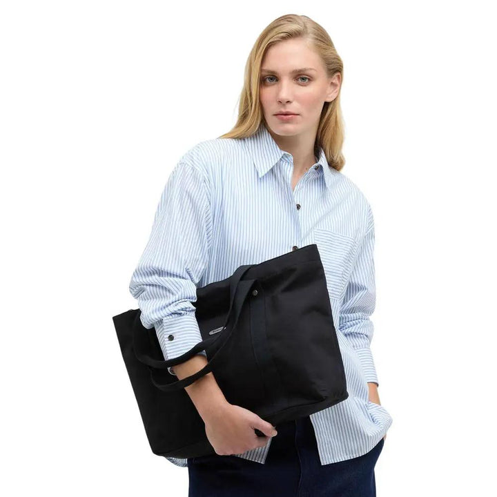 Barbour Sample Sale | Barbour Black Cotton Handbag - | Designer outlet
