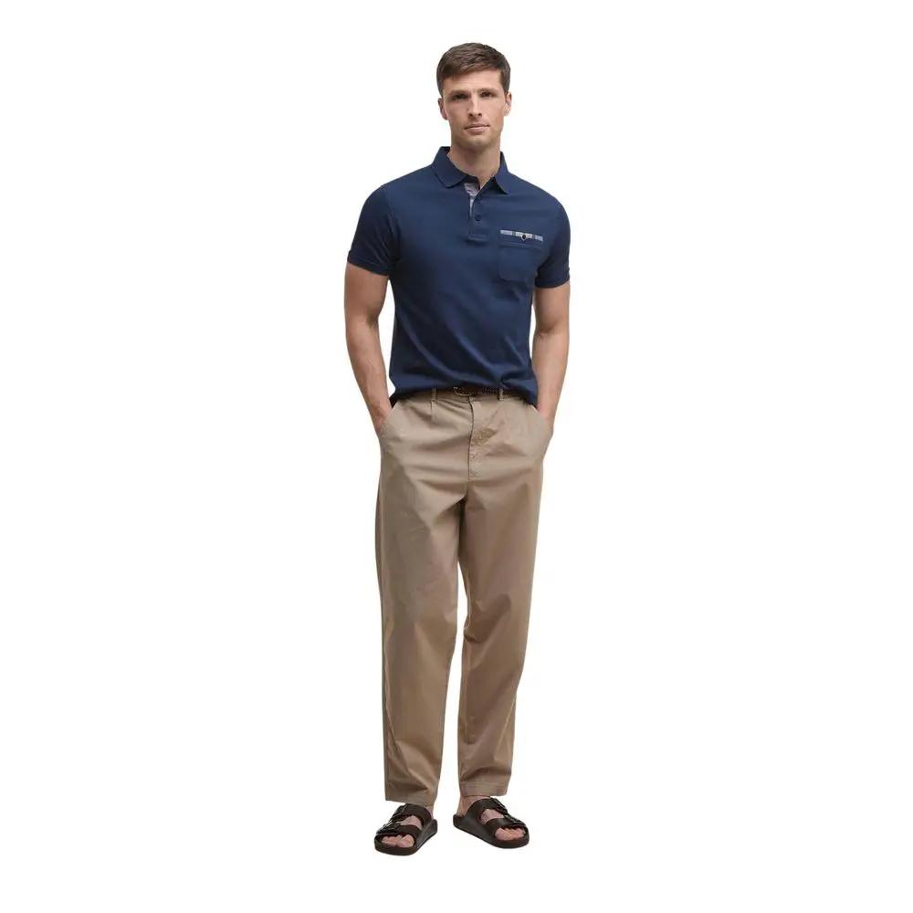 Barbour Sample Sale | Barbour Blue Cotton Polo Shirt - | Designer outlet