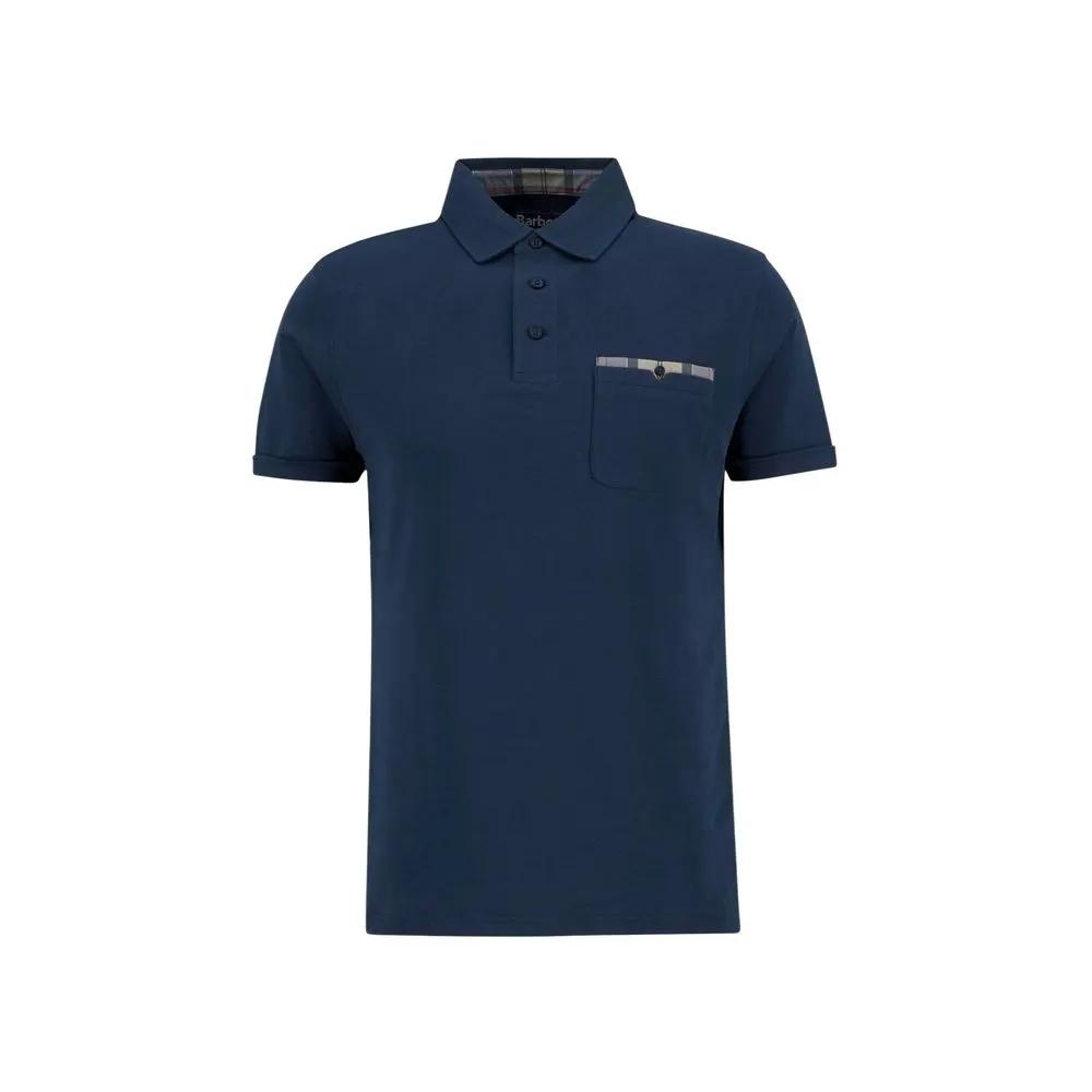 Barbour Sample Sale | Barbour Blue Cotton Polo Shirt - | Designer outlet