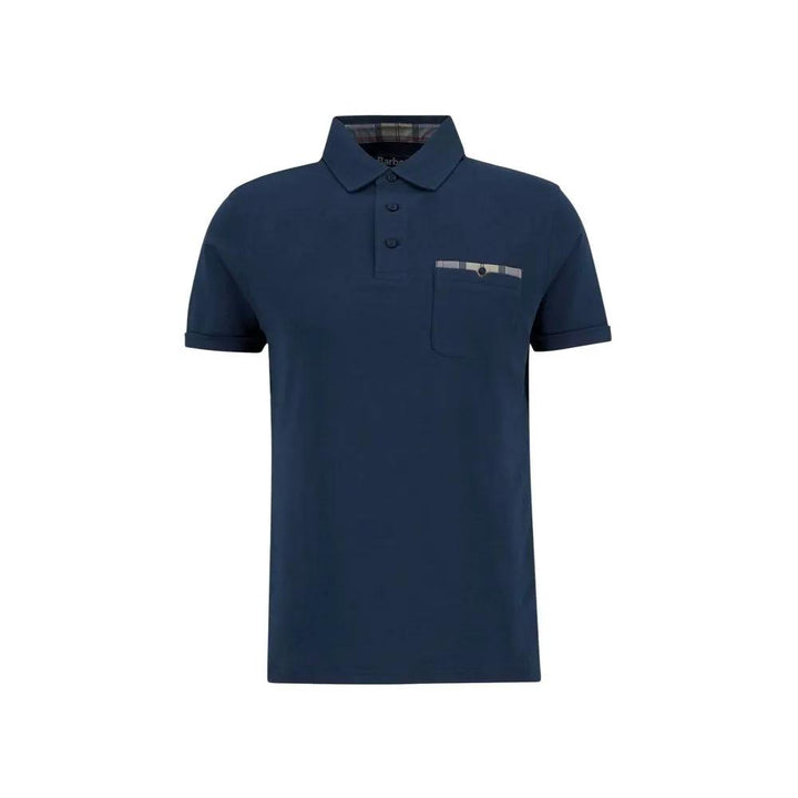 Barbour Sample Sale | Barbour Blue Cotton Polo Shirt - | Designer outlet
