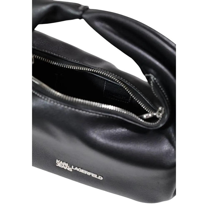Karl Lagerfeld Sample Sale | Karl Lagerfeld Black Polyethylene Handbag - | Designer outlet