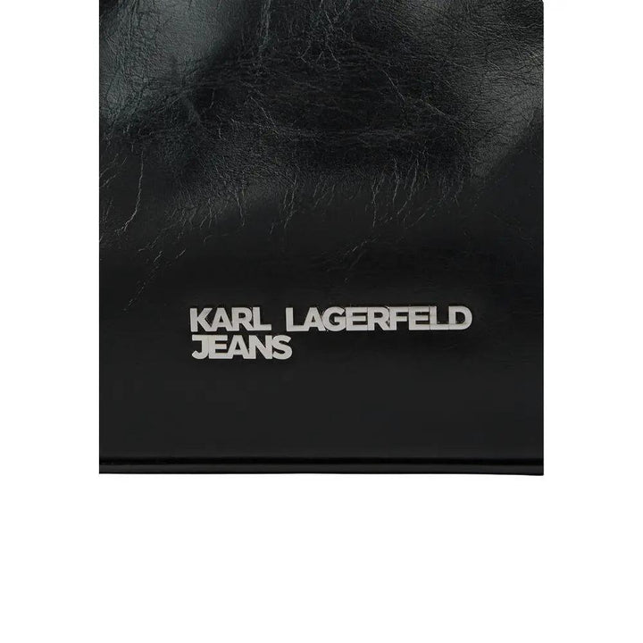 Karl Lagerfeld Sample Sale | Karl Lagerfeld Black Polyethylene Handbag - | Designer outlet