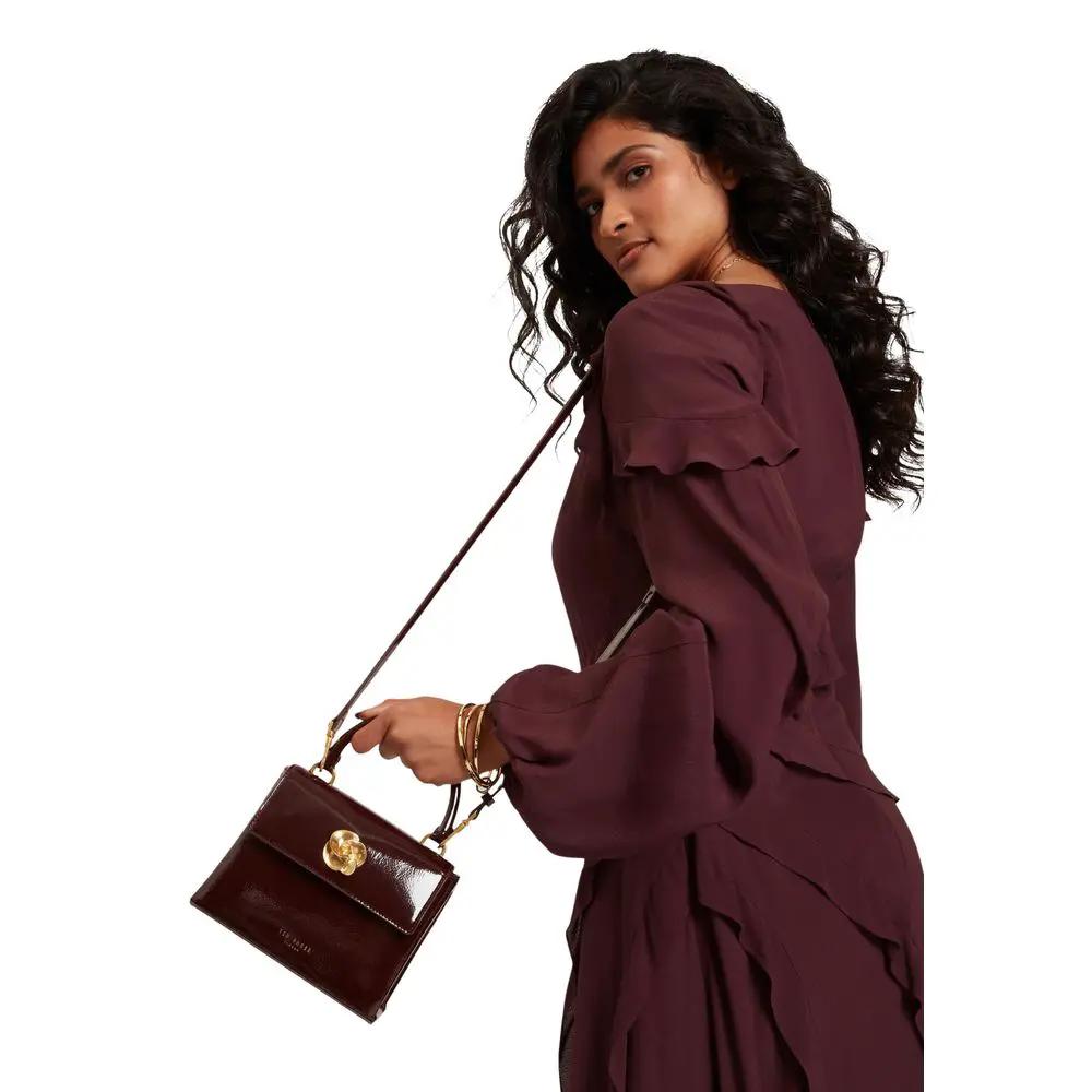 Ted Baker Sample Sale | Ted Baker Purple Recycled Polyurethane Handbag - | Designer outlet