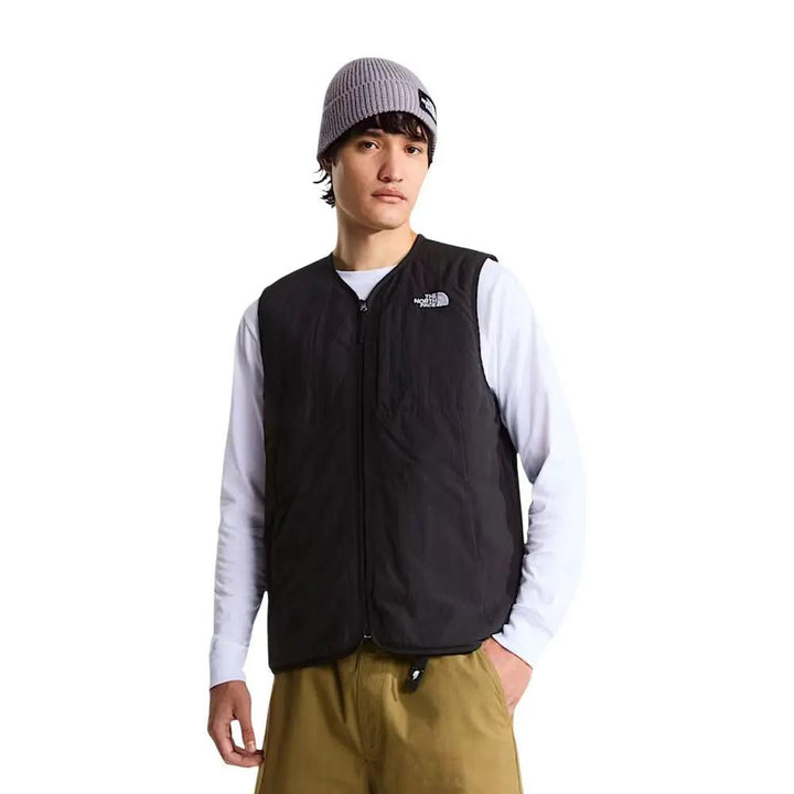 The North Face Sample Sale | The North Face Black Nylon Sleeveless Jacket - | Designer outlet