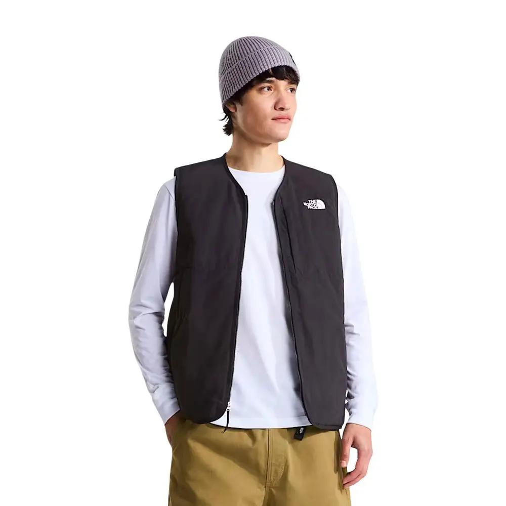 The North Face Sample Sale | The North Face Black Nylon Sleeveless Jacket - | Designer outlet
