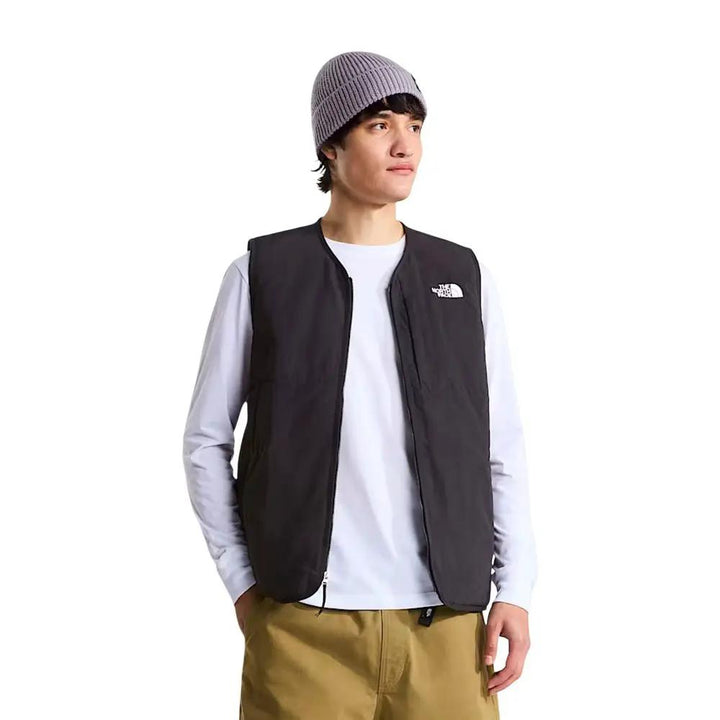 The North Face Sample Sale | The North Face Black Nylon Sleeveless Jacket - | Designer outlet
