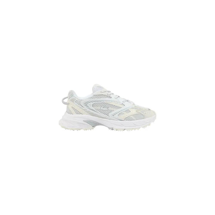 Lacoste Sample Sale | Lacoste White Recycled Polyester Athletic Sneakers - | Designer outlet
