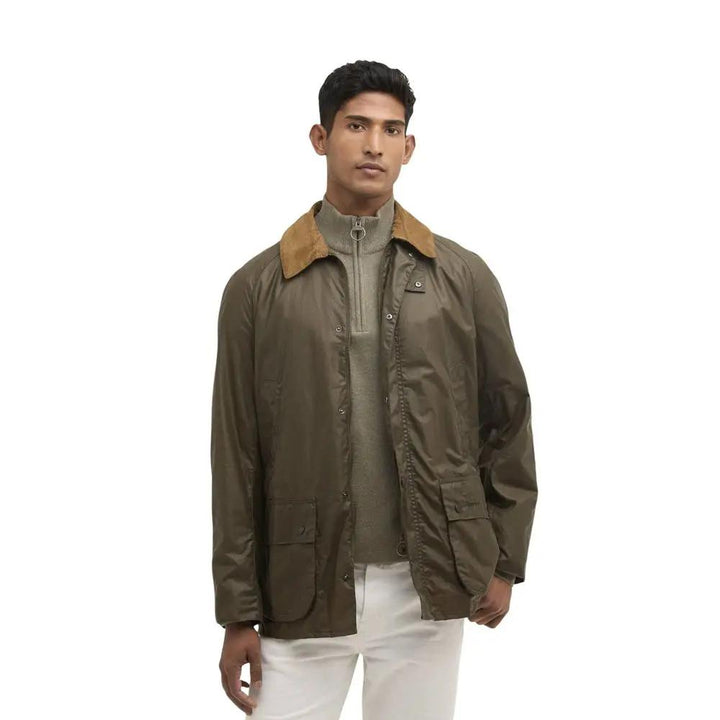 Barbour Sample Sale | Barbour Green Cotton Full-Length Jacket - | Designer outlet