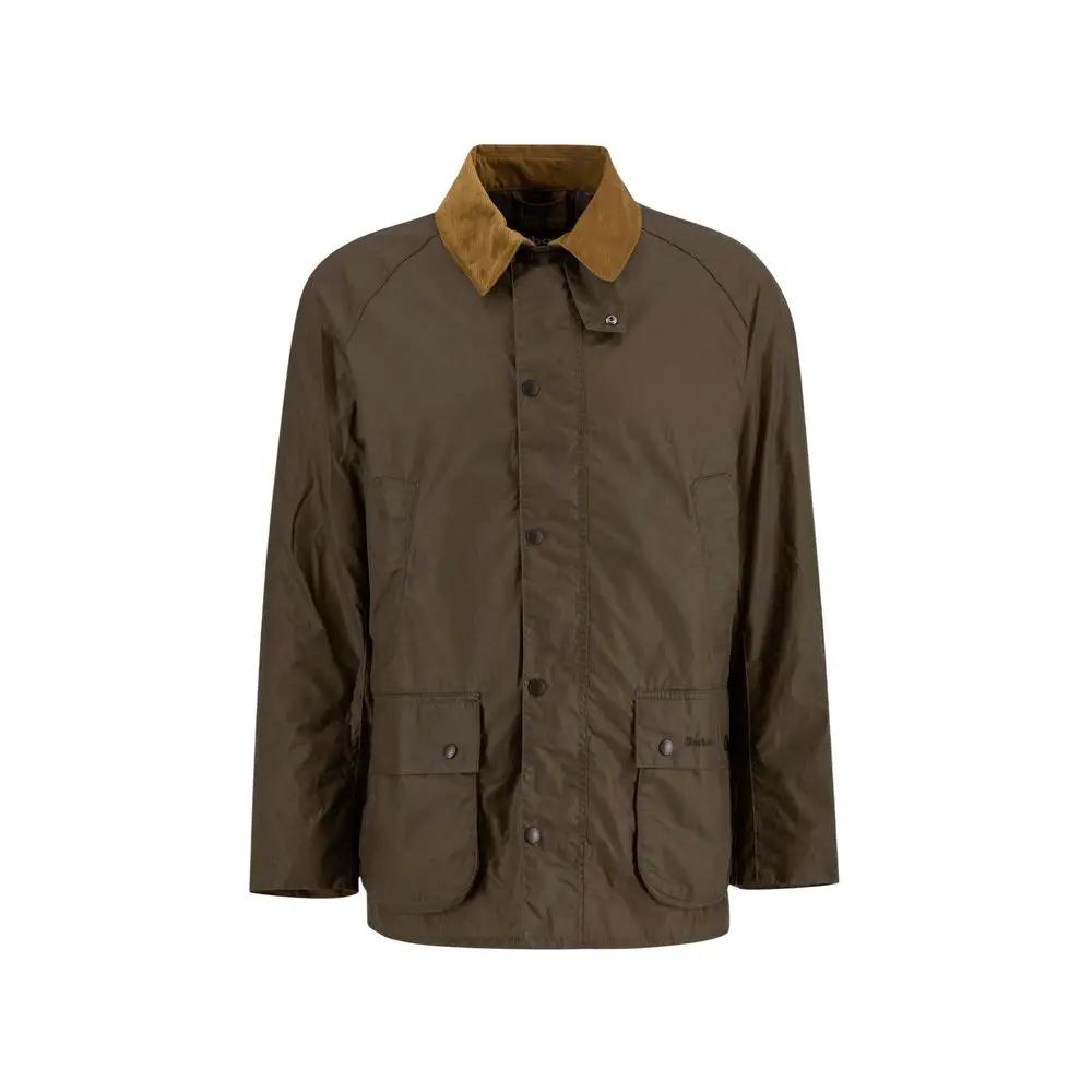Barbour Sample Sale | Barbour Green Cotton Full-Length Jacket - | Designer outlet