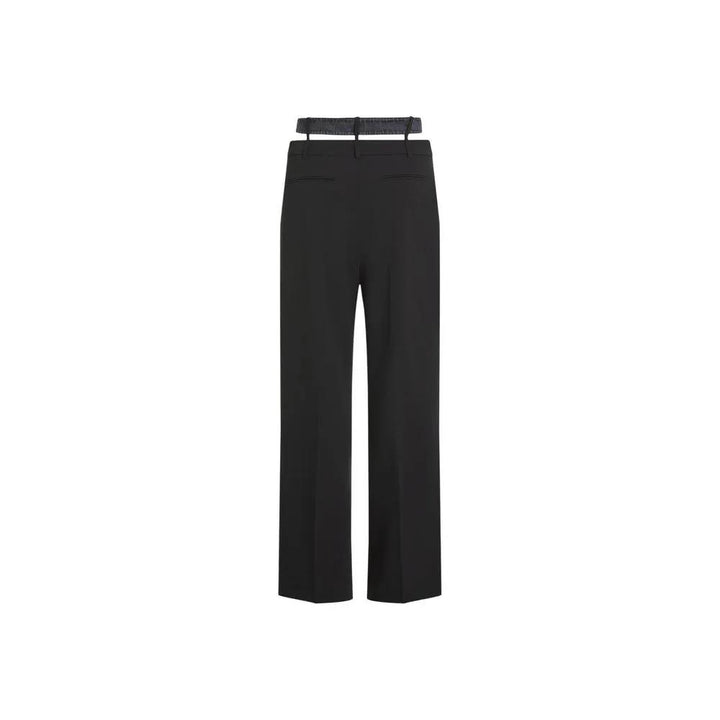 Karl Lagerfeld Sample Sale | Karl Lagerfeld Black Polyester Casual Pants - | Designer outlet