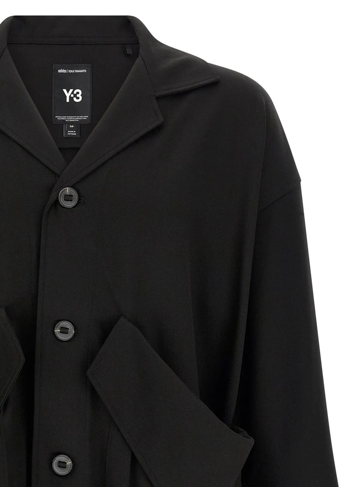 Y-3 Sample Sale | Y-3 Black Wool Blazer - | Designer outlet