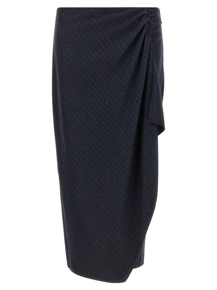 PINKO Sample Sale | PINKO Blue Polyester Mini Skirt - | Designer outlet
