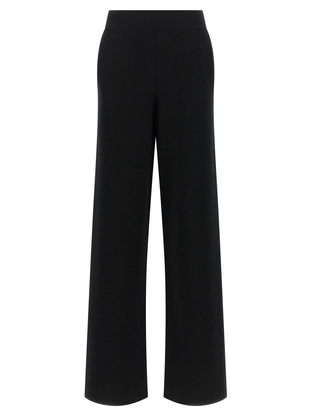 Max Mara Sample Sale | Max Mara Black Wool Casual Pants - | Designer outlet