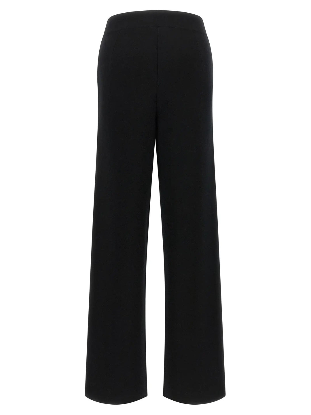 Max Mara Sample Sale | Max Mara Black Wool Casual Pants - | Designer outlet