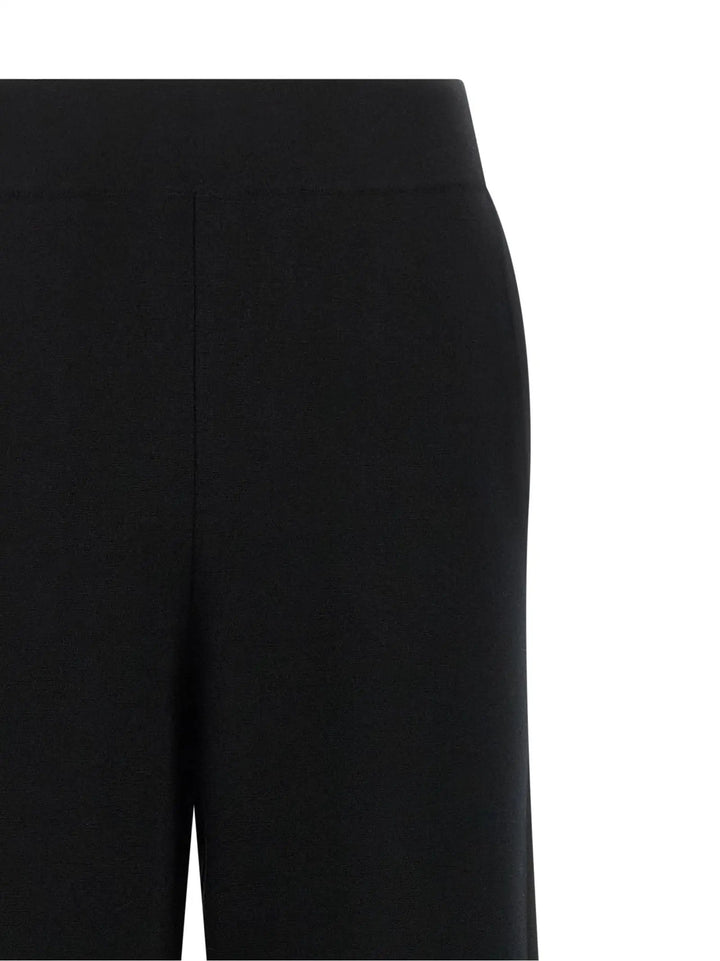 Max Mara Sample Sale | Max Mara Black Wool Casual Pants - | Designer outlet