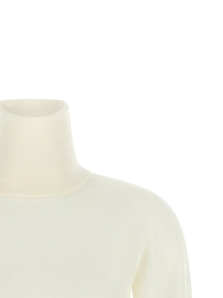 Max Mara Sample Sale | Max Mara White Virgin Wool Cardigan - | Designer outlet