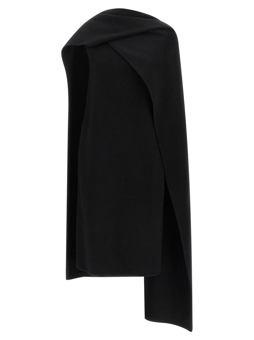 Khaite Sample Sale | Khaite Black Virgin Wool Midi Dress - | Designer outlet