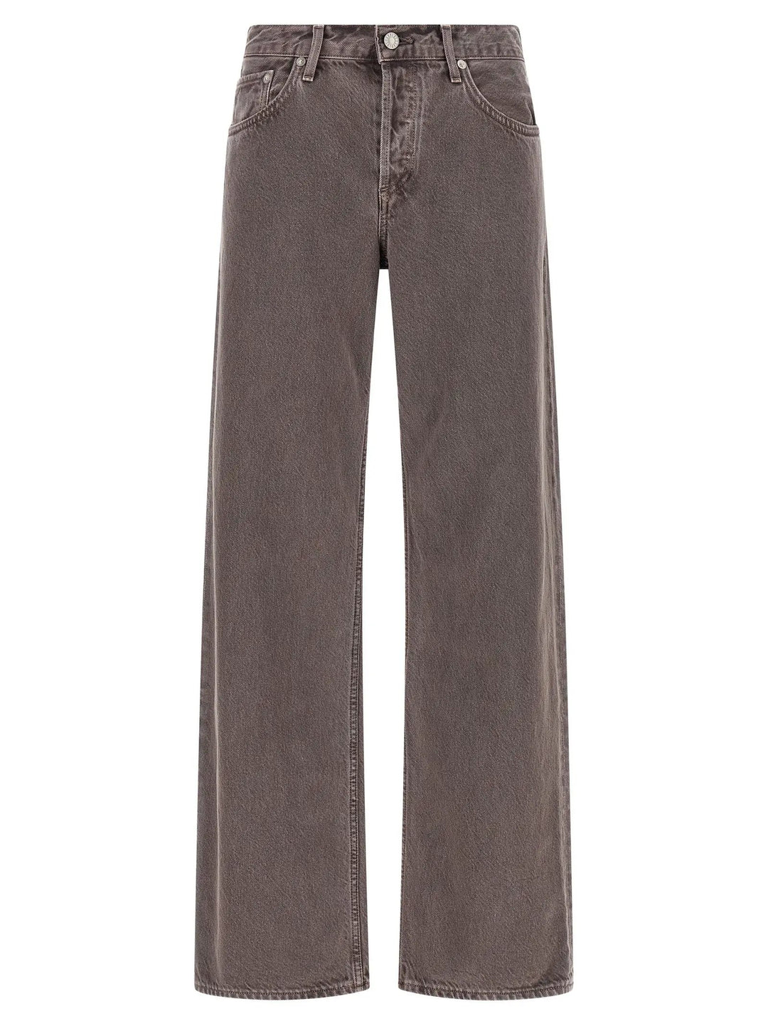 Agolde Sample Sale | Agolde Purple Cotton Relaxed Fit Jeans - | Designer outlet