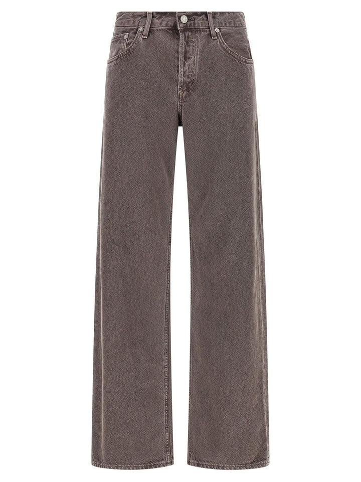 Agolde Sample Sale | Agolde Purple Cotton Relaxed Fit Jeans - | Designer outlet
