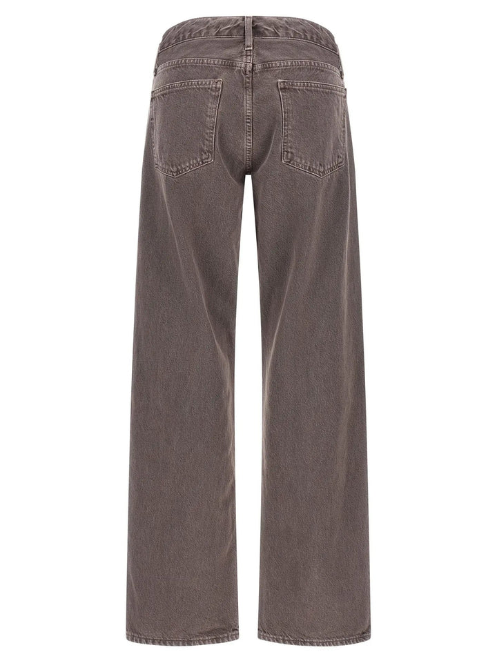Agolde Sample Sale | Agolde Purple Cotton Relaxed Fit Jeans - | Designer outlet