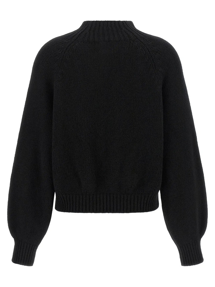 Khaite Sample Sale | Khaite Black Cashmere Cardigan - | Designer outlet