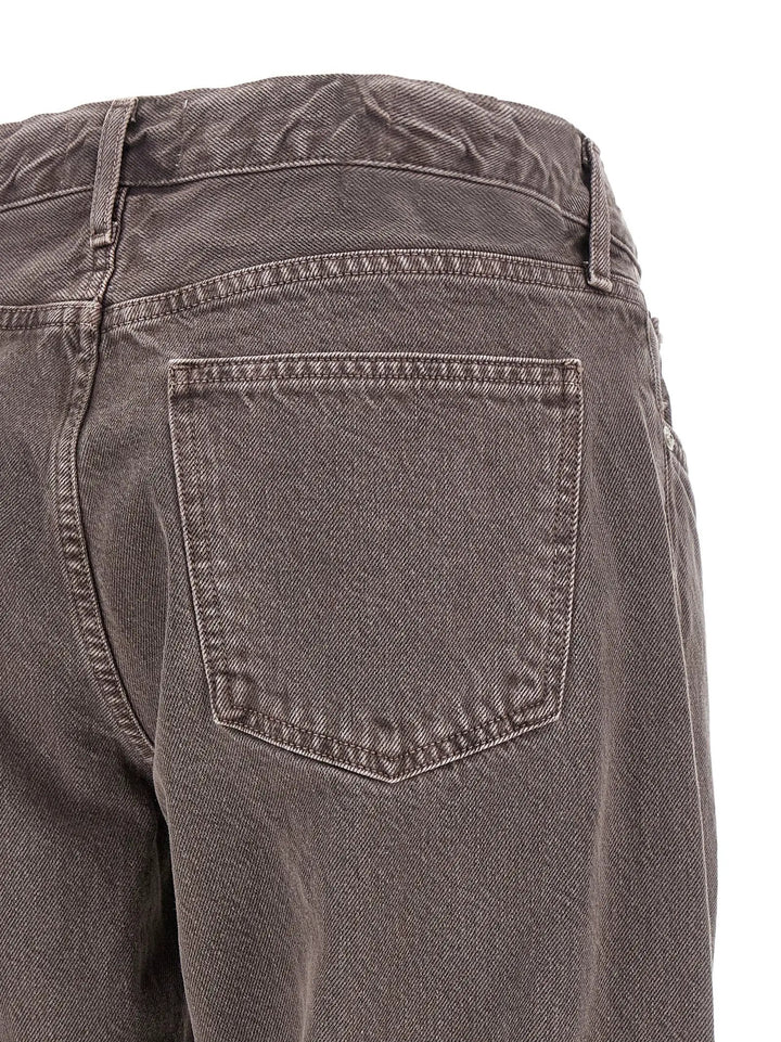 Agolde Sample Sale | Agolde Purple Cotton Relaxed Fit Jeans - | Designer outlet