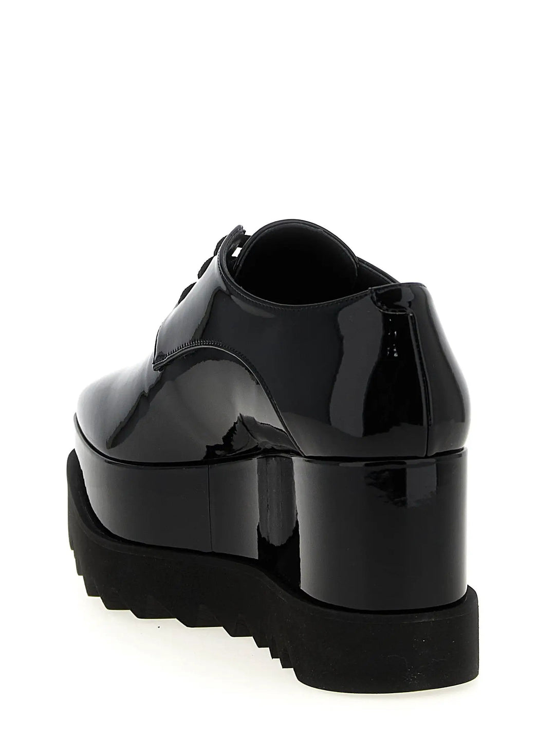 Stella McCartney Sample Sale | Stella McCartney Black Polyethylene Wedge Sandals - | Designer outlet