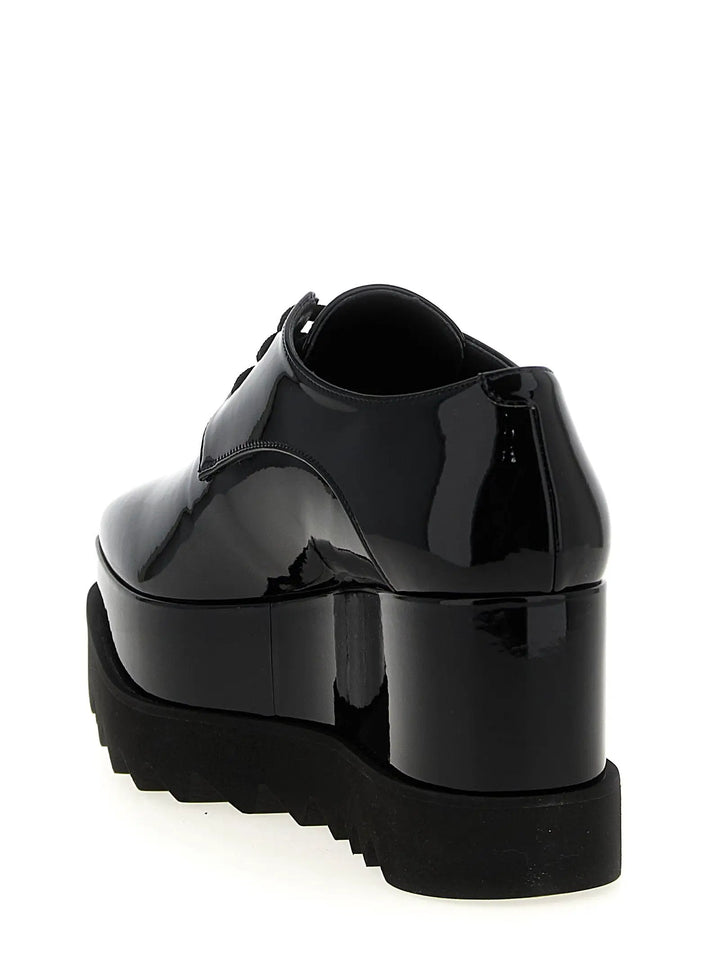 Stella McCartney Sample Sale | Stella McCartney Black Polyethylene Wedge Sandals - | Designer outlet