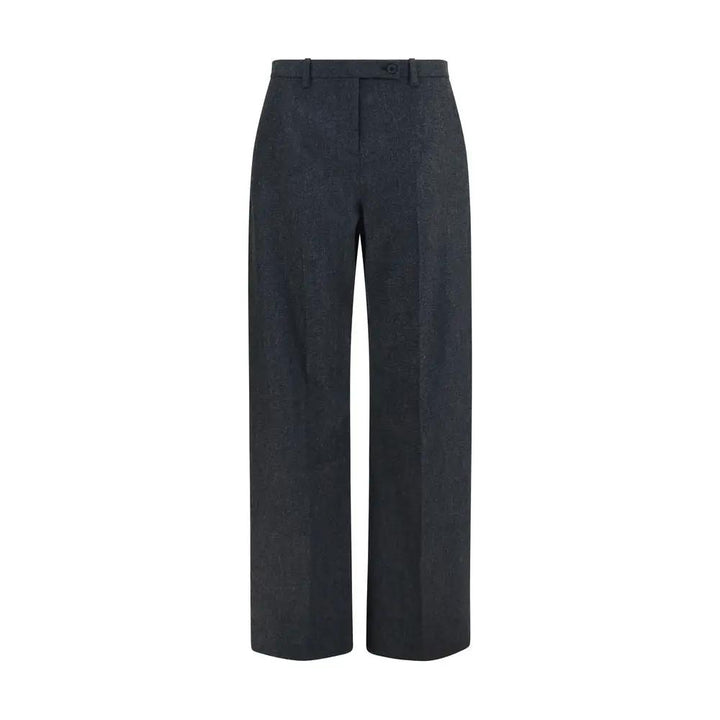 Khaite Sample Sale | Khaite Gray Wool Oves Aries Dress Pants - | Designer outlet