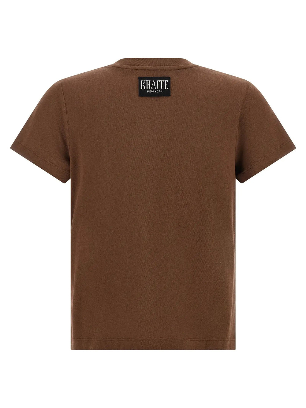 Khaite Sample Sale | Khaite Brown Cotton T-Shirt - | Designer outlet