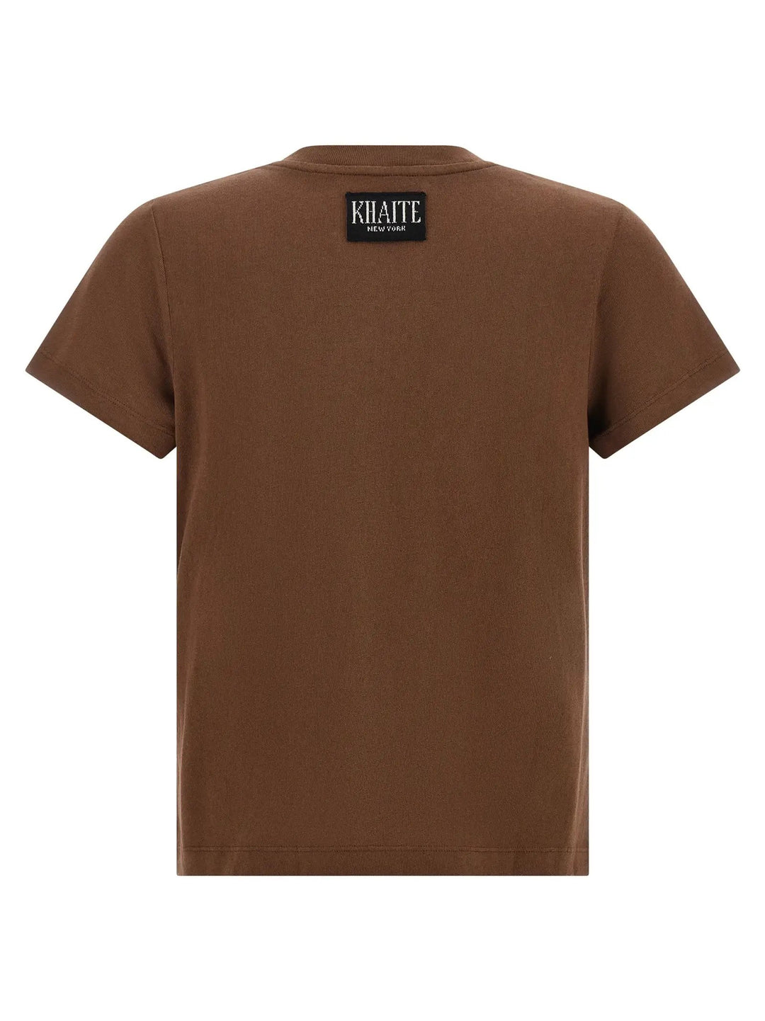 Khaite Sample Sale | Khaite Brown Cotton T-Shirt - | Designer outlet