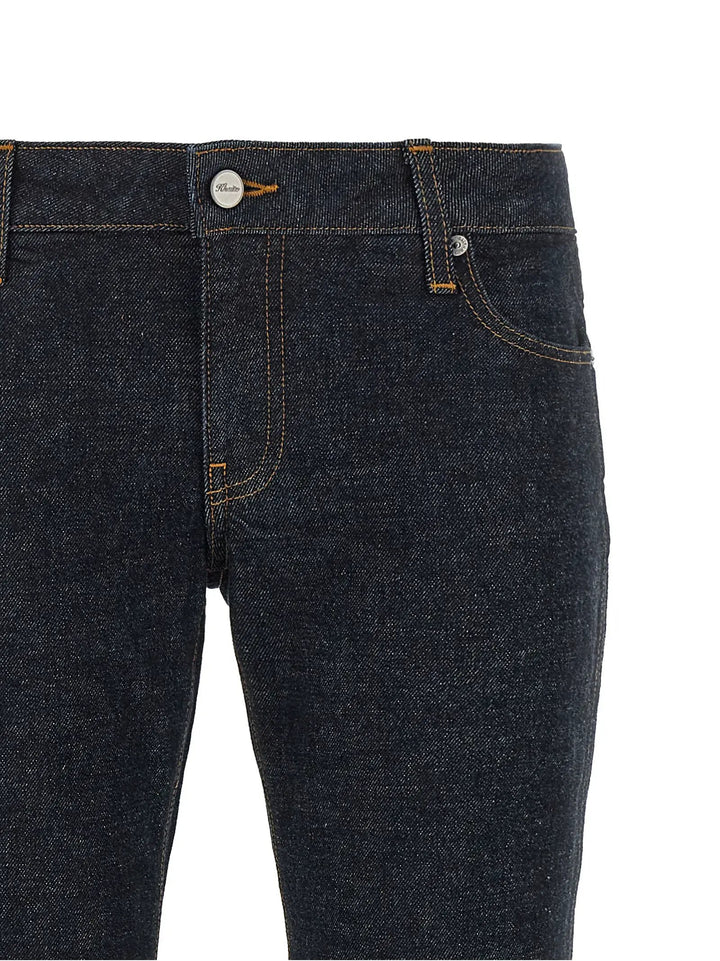 Khaite Sample Sale | Khaite Blue Cotton Flared Jeans - | Designer outlet