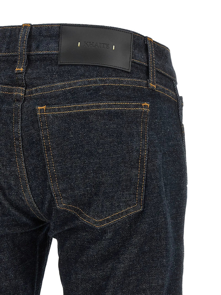 Khaite Sample Sale | Khaite Blue Cotton Flared Jeans - | Designer outlet