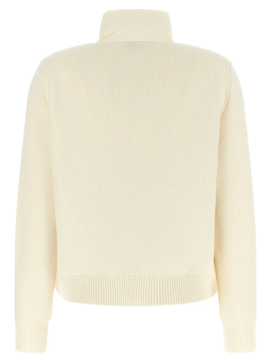 Moncler Sample Sale | Moncler White Polyester Cardigan - | Designer outlet