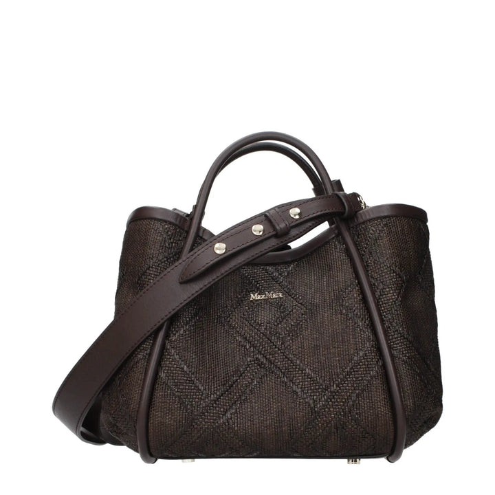 Max Mara Sample Sale | Max Mara Brown Raffia Handbag - | Designer outlet