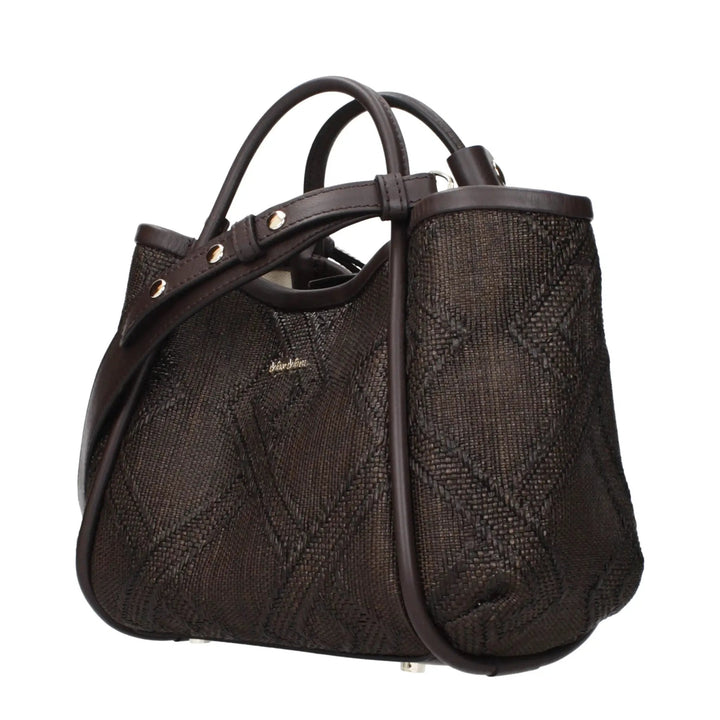 Max Mara Sample Sale | Max Mara Brown Raffia Handbag - | Designer outlet