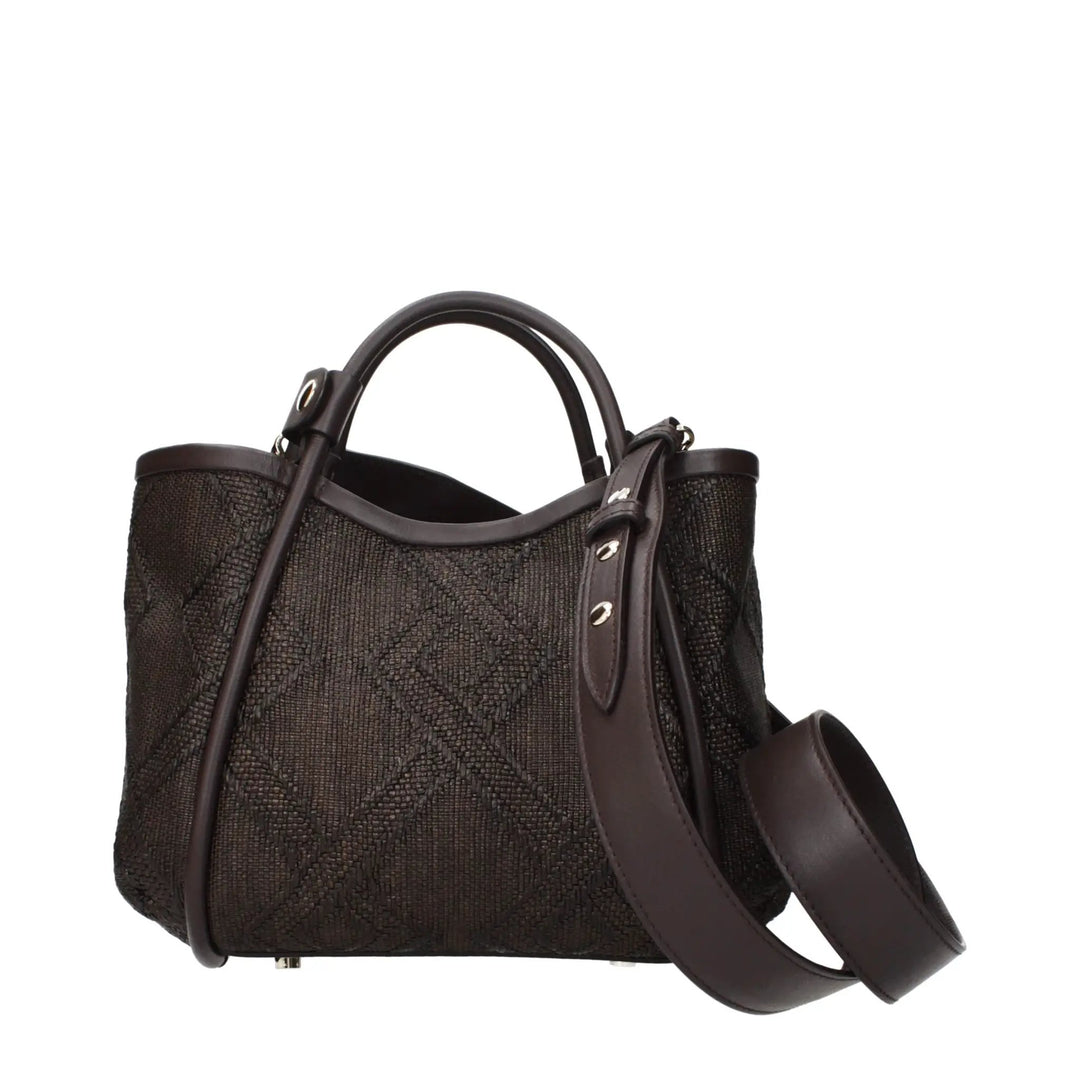 Max Mara Sample Sale | Max Mara Brown Raffia Handbag - | Designer outlet