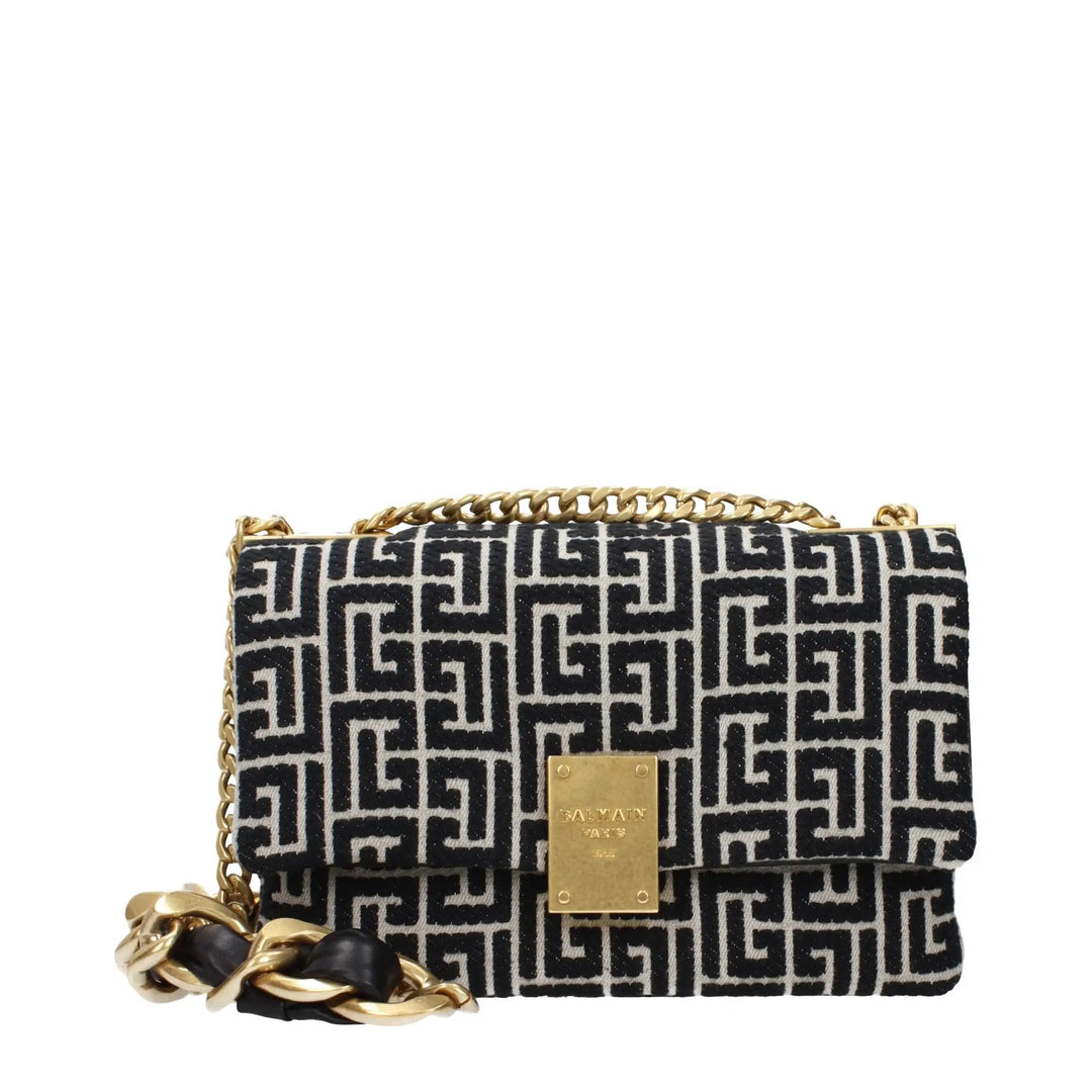 Balmain Sample Sale | Balmain Black Fabric Crossbody Bag - | Designer outlet